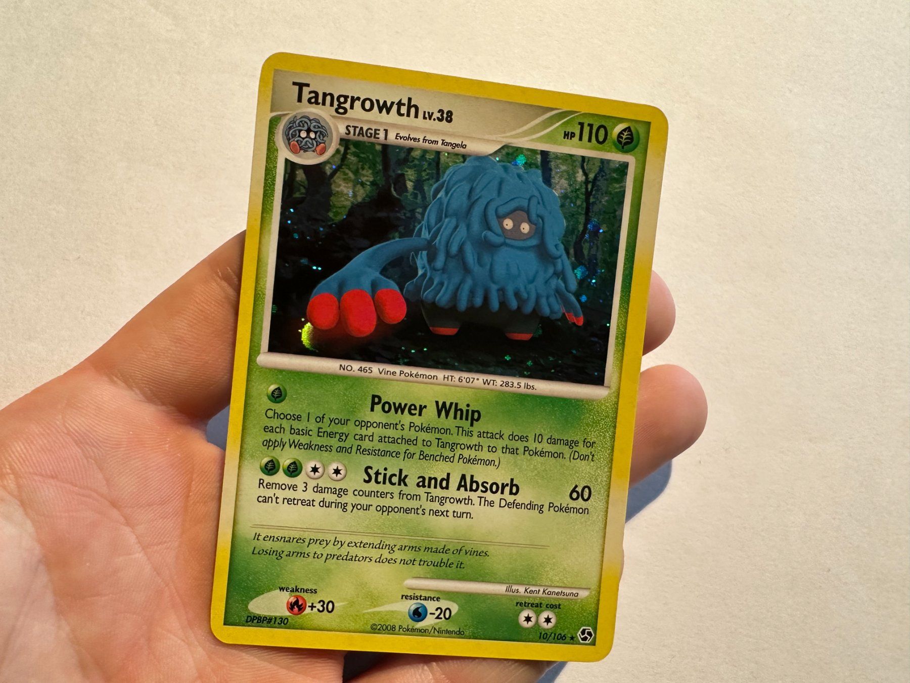 Pokémon Carte collezionabili: Tangrowth holo D&P Great Encounters EN – Usato da Hagendorn venduto da Pokecollectorch 4