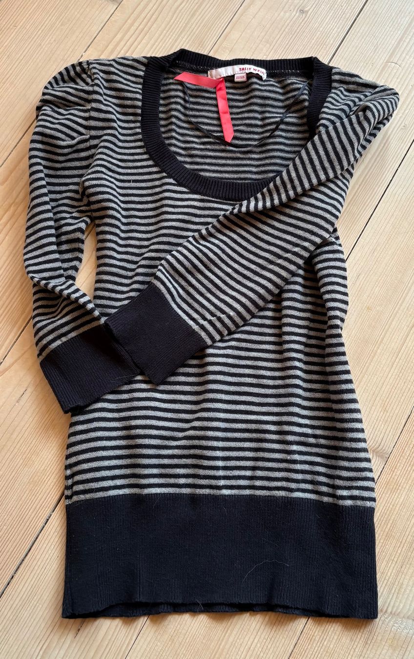 Pullover & Sweatshirts: Pullover Strick Rundhals,Puffärmel,Tally Weijl,Gr.XS – Gebraucht aus Siblingen von Vany_McDougall 5