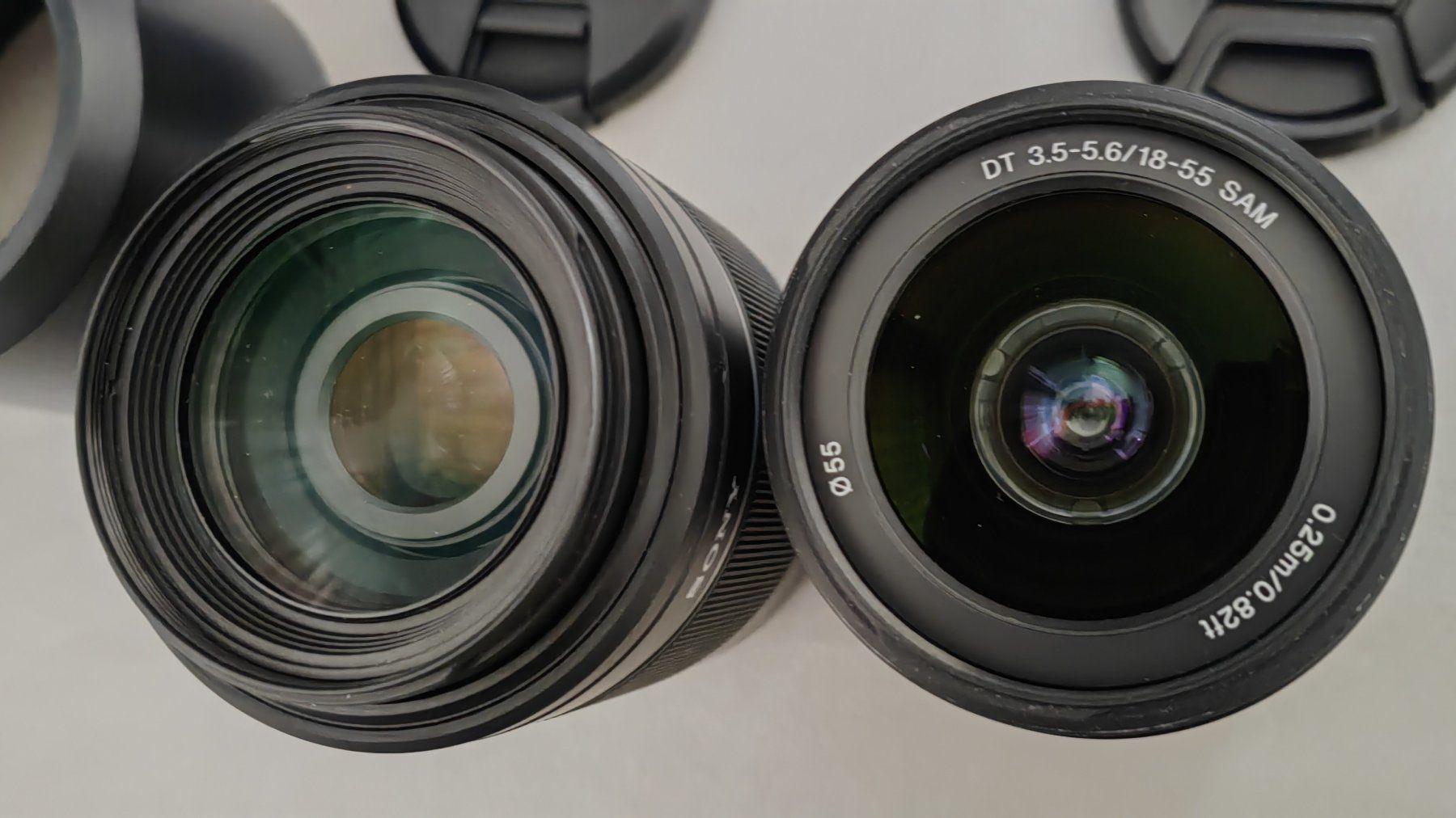 Sony Obiettivi: Sony A-Mount Objektive 18-55mm & 55-200mm – Usato da Weiningen ZH venduto da Schmacki 2
