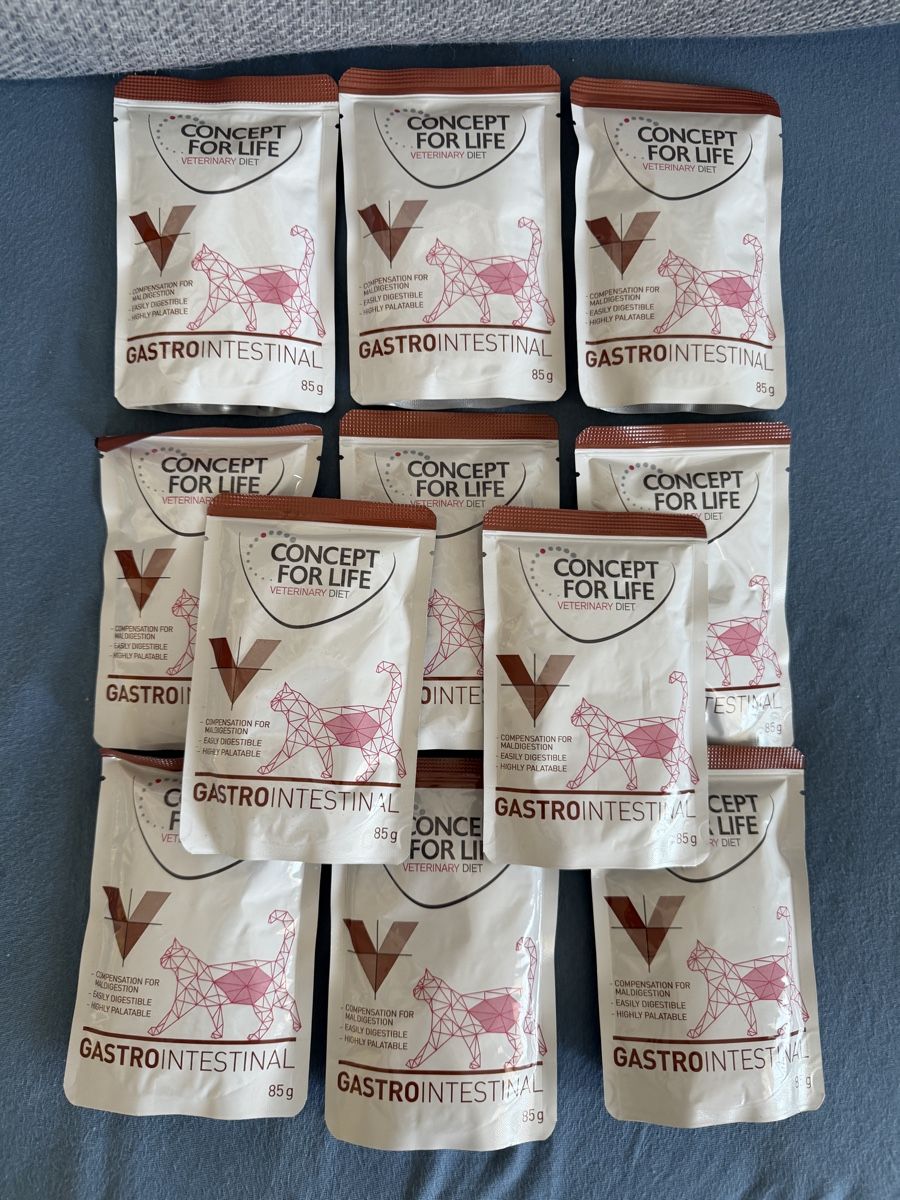 Futter: Nassfutter Katze Concept for life Gastro intestinal – Neu und originalverpackt aus Aarau von Tam6