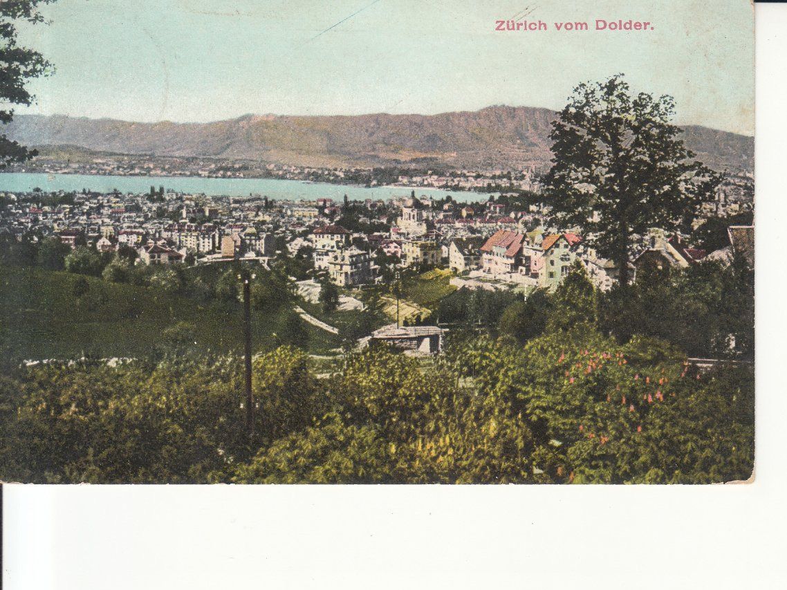 Ansichtskarten: Zürich 1908 – Gebraucht aus Bürglen TG von StampGraf