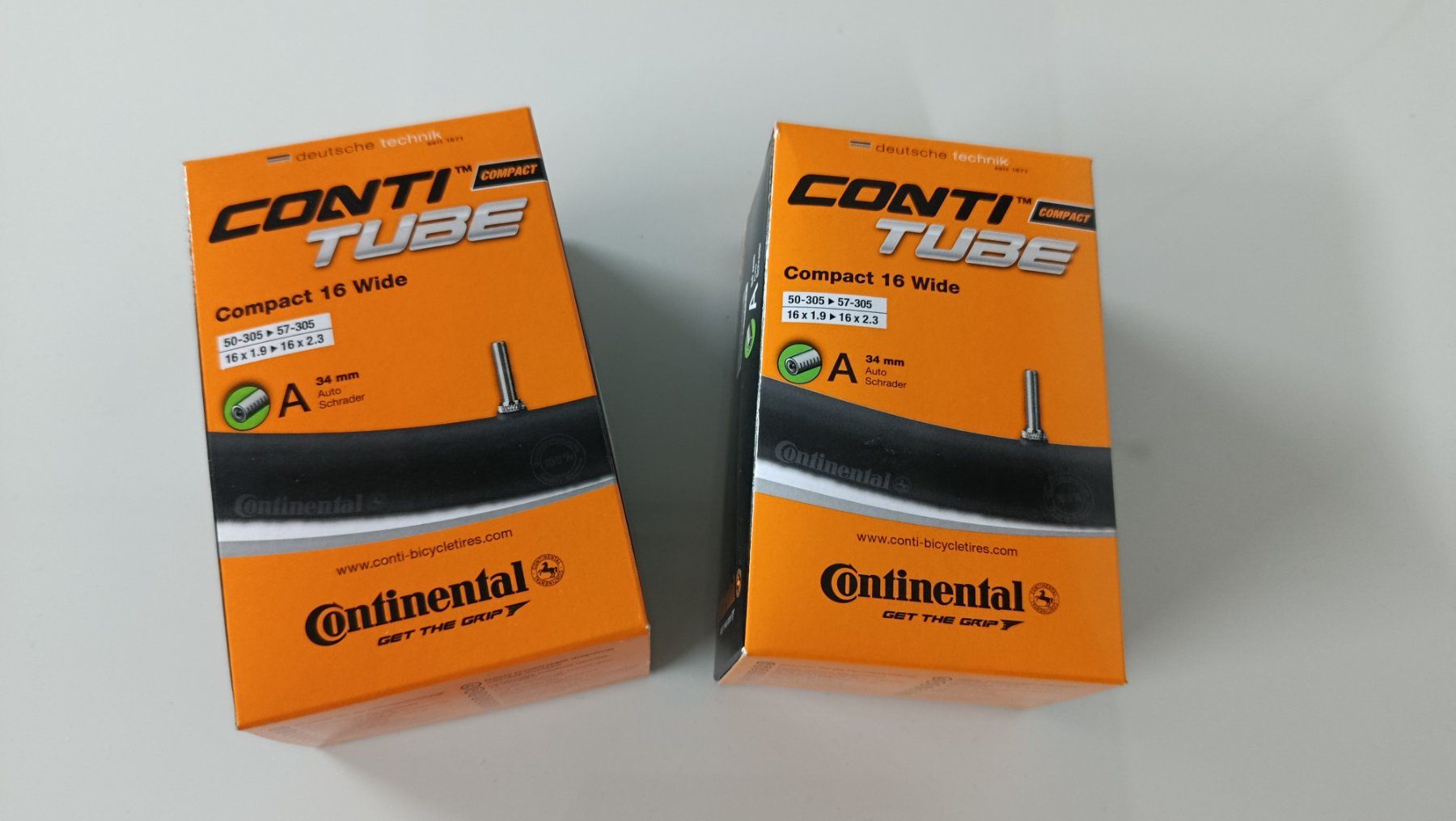 Continental Ersatzteile: Continental ContiTube „Compact 16 Wide“ – Neu und originalverpackt aus Mogelsberg von Mobu82