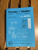 Formelbuch Formeln + Tabellen METALL – Brandenberger, Vebra