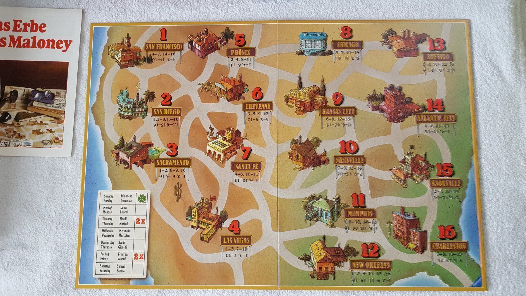 Giochi: Das Erbe des Maloney, Ravensburger – Usato da Schönengrund venduto da Liane63 1