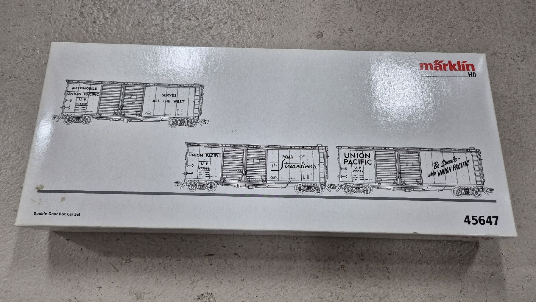 Märklin Trains électriques: Union Pacific Box Car Set – Neuf (Voir description) à Münsingen par hausbootli 1