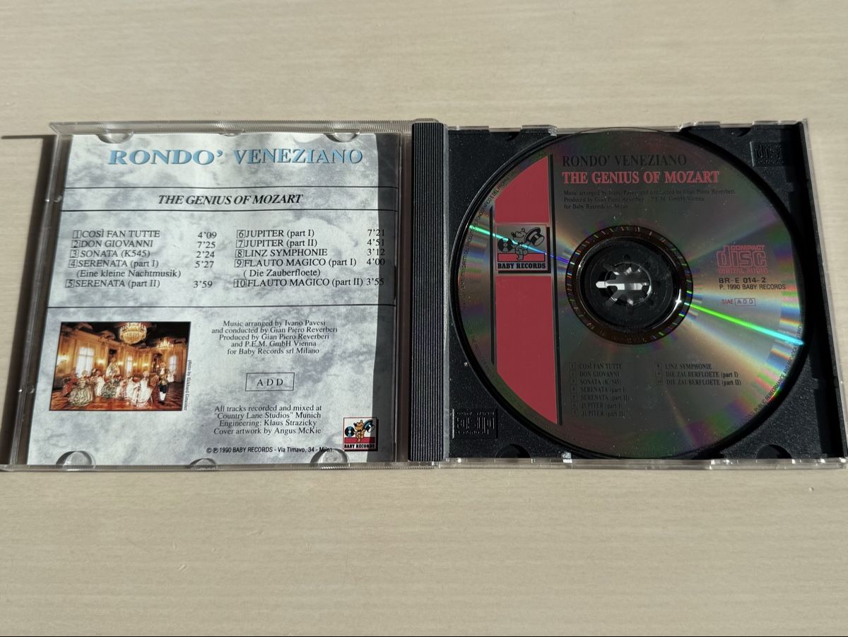 CDs: Mozart - Rondo Veneziano CD – Gebraucht aus Oberried Brienz von Chyara 2