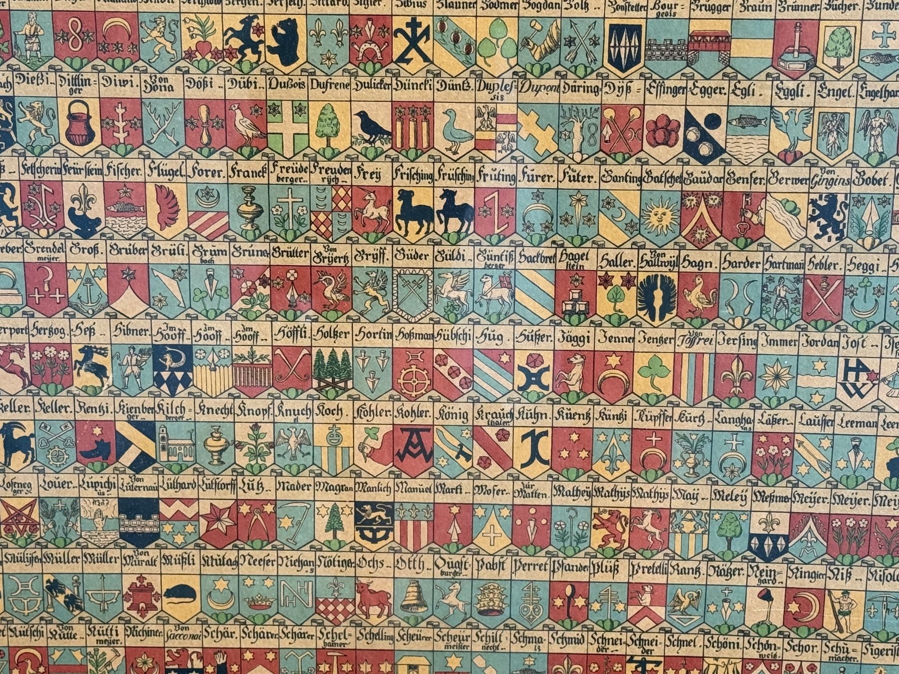 Grafiken & Lithographien: Antike Litho Regimentswappen Stadt Bern – Gebraucht aus Bern von Jwpm66 3