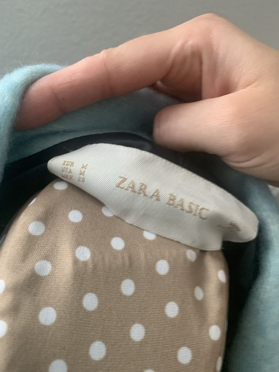 Zara Mäntel: Wunderschöner Zara Übergangsmantel, hellblau, Grösse M – Gebraucht aus Frick von Cirilla 3