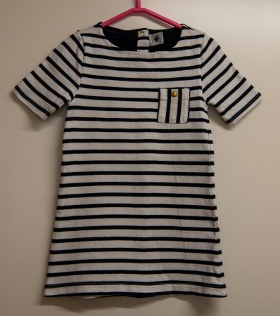 Kleid von Petit Bateau, Gr. 116