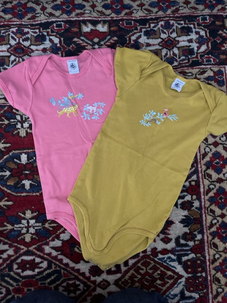Petit Bateau Camicette, T-shirt & Top: Bodys fille petit bateau – Usato da Bern venduto da Pdelaure