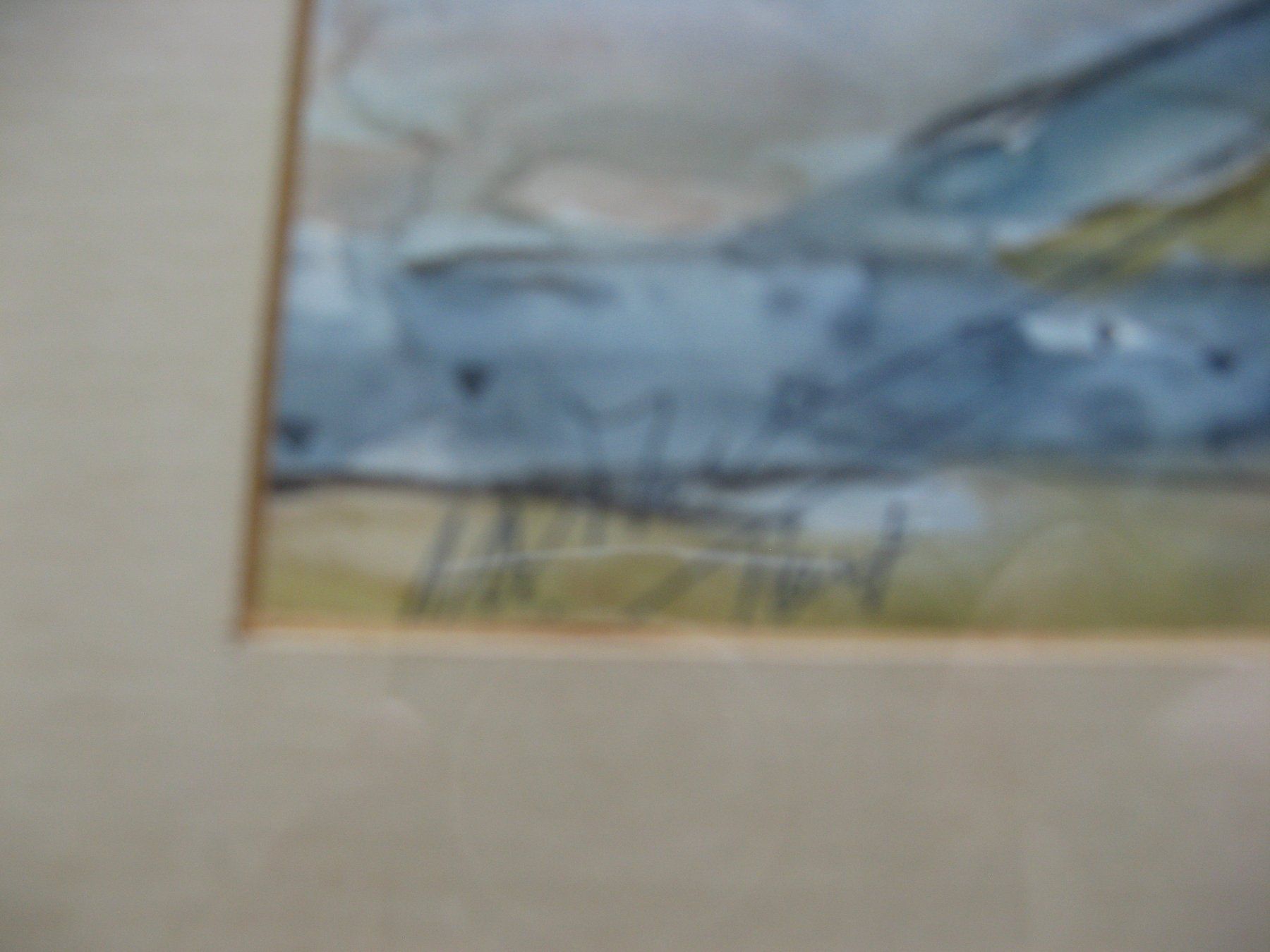 Foto & Immagini: Bild Aquarell 66,5 x 53 – Usato da Zürich venduto da apil 7