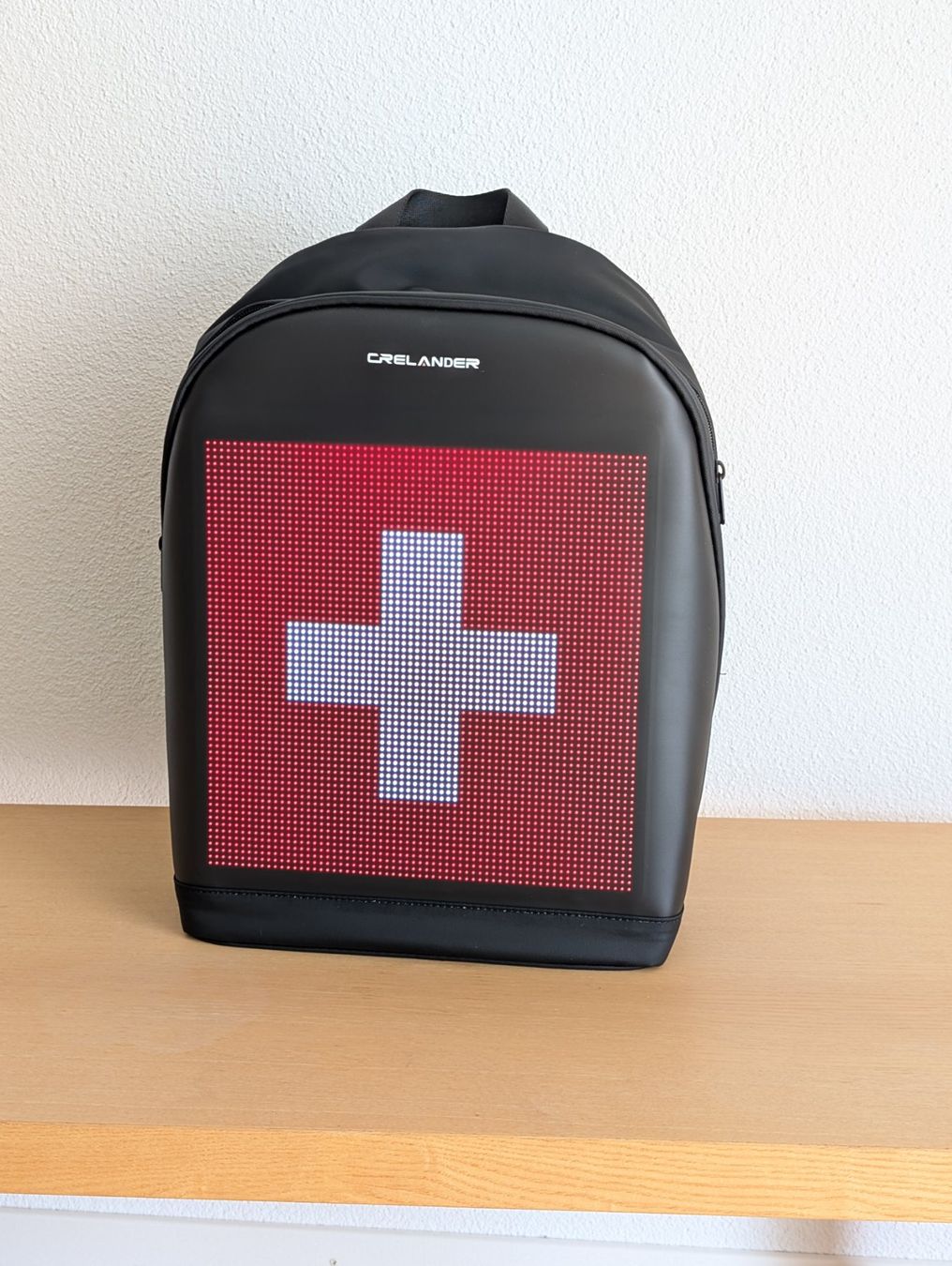 Zaini: Cool LED-Rucksack kannst du verschiedene Bilder zeigen – Nuovo e nell'imballaggio originale da Killwangen venduto da sockenmeister 3