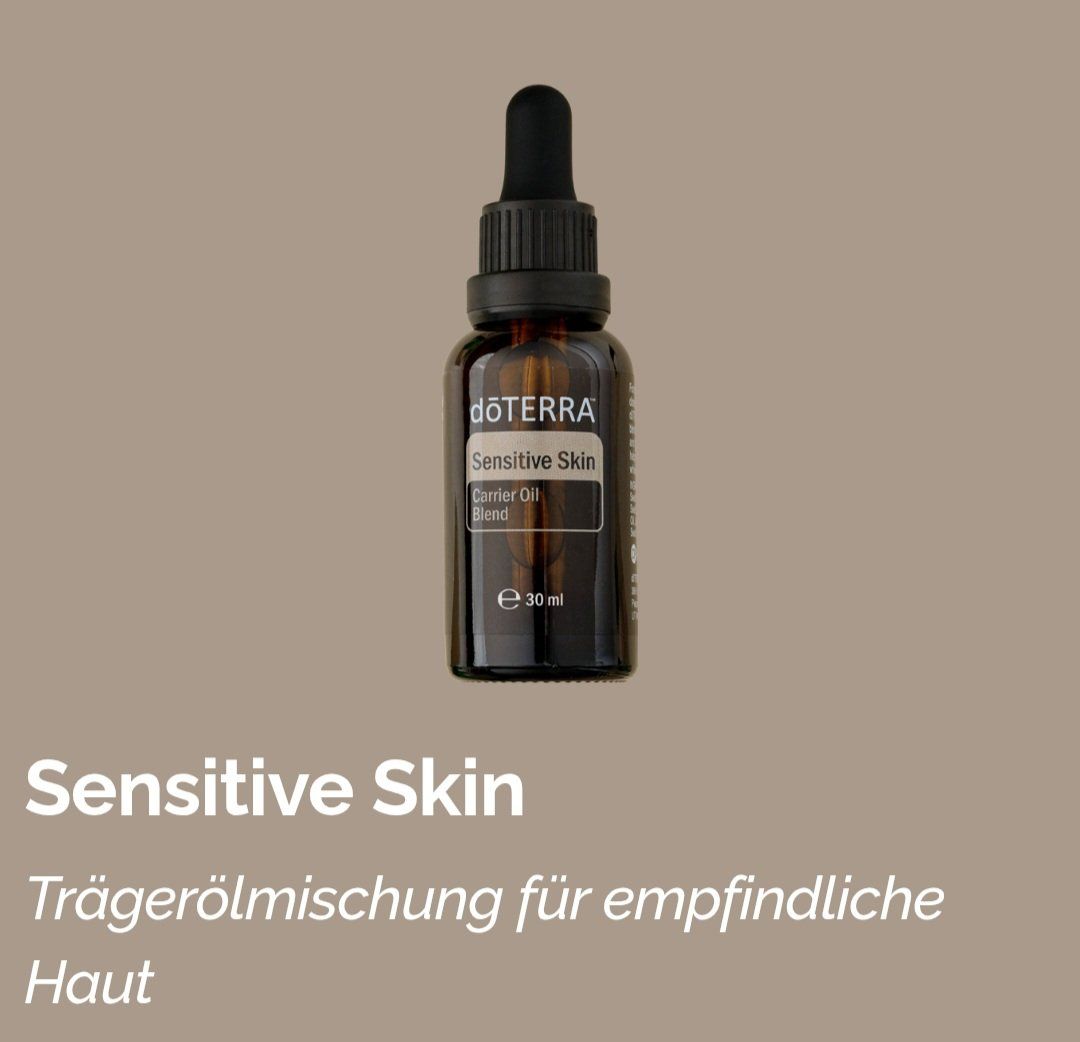 Doterra Oli essenziali: Dõterra Sensitive Skin Trägeröl – Nuovo e nell'imballaggio originale da Lyss venduto da Infinia