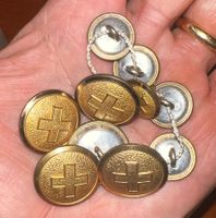 Lot boutons armée suisse Konvolut Knopf