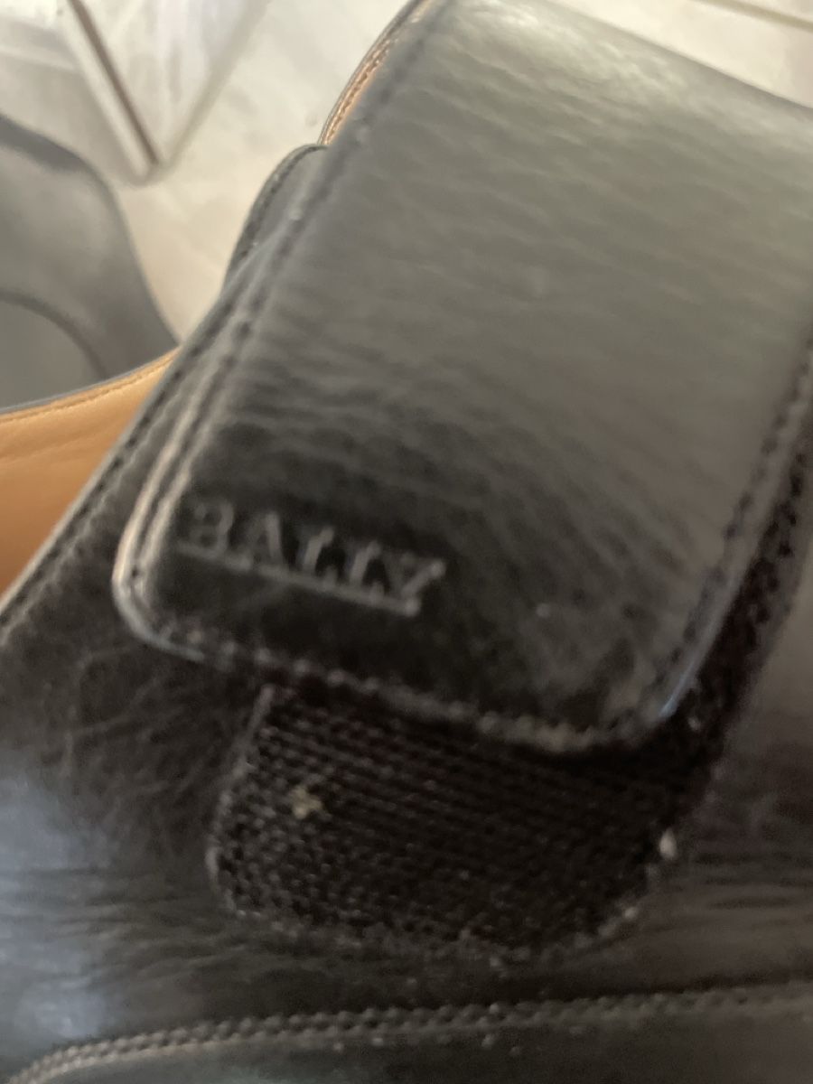 Bally Scarpe da uomo: Bally Herren Schuhe, Schwarz, Leder, Grösse 43, – Usato da Dübendorf venduto da Magnum22inch 2