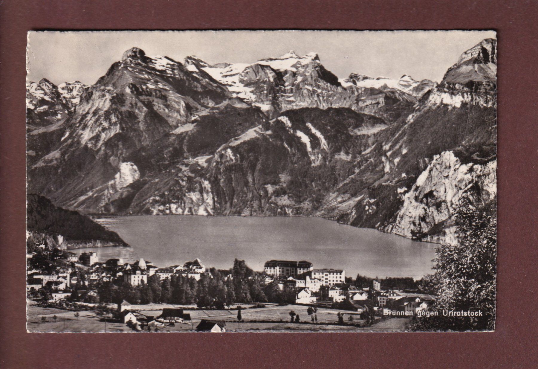 Cartoline postali: BRUNNEN - Urirotstock – Usato da Pully venduto da nicecards