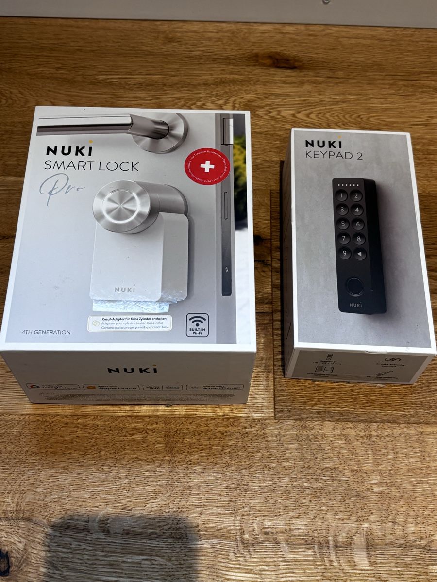 Nuki Smart Lock Pro 4. Gen und Keypad 2 (Gebraucht) in Zofingen für CHF ...