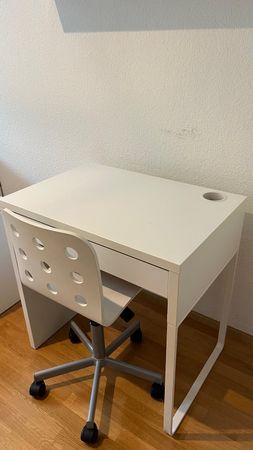 Bureau et chaise Ikea pour petits et grands