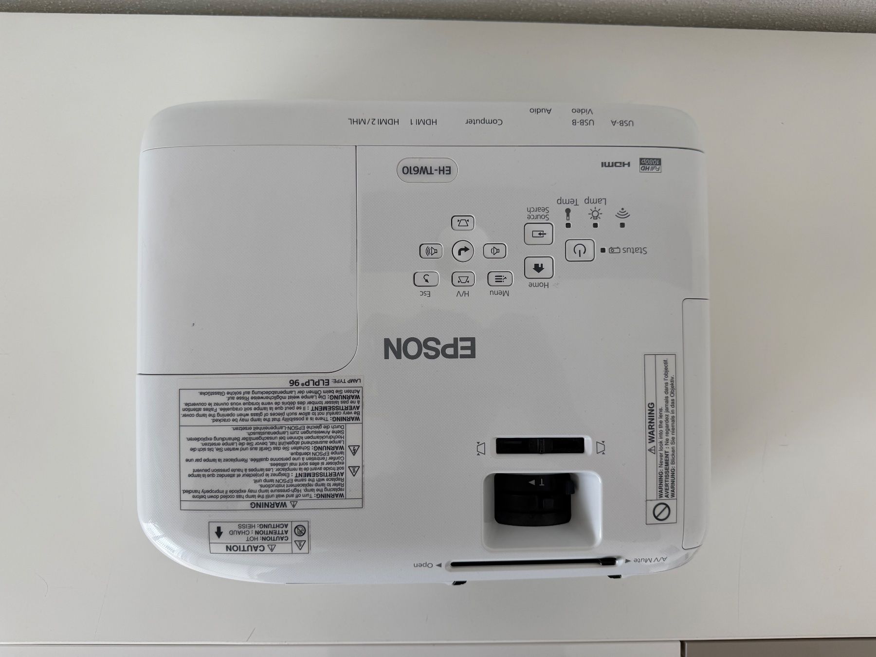 Epson Videoprojektoren: Beamer Epson Eh-Tw610 – Gebraucht aus Flums von mschlegel10 1