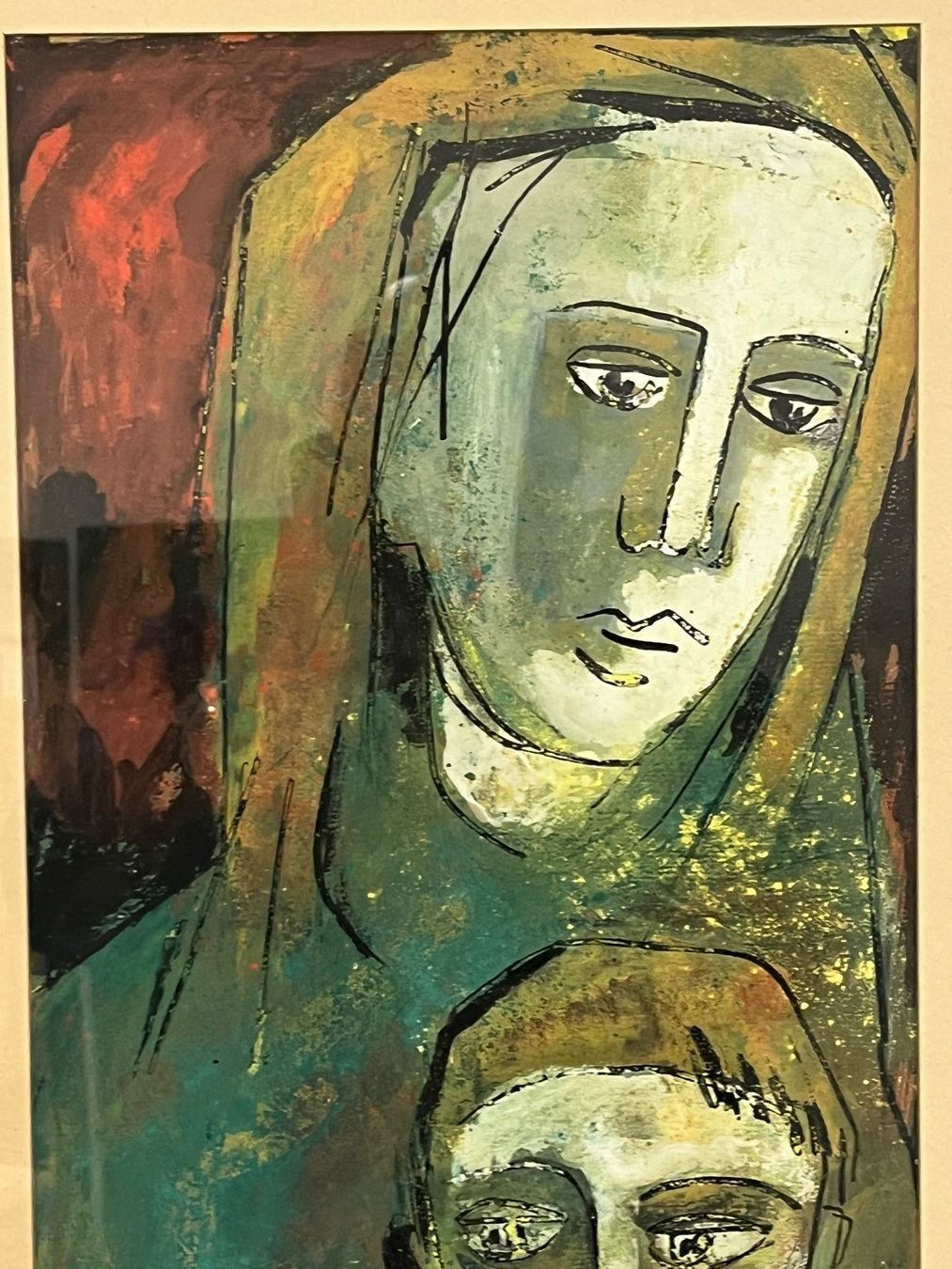Dipinti: Werner Otto LEUENBERGER, 1932-2009 – Usato da Basel venduto da PAUL_ART 2