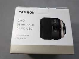 Tamron SP 35mm F/1.8 Di VC USD Nikon 