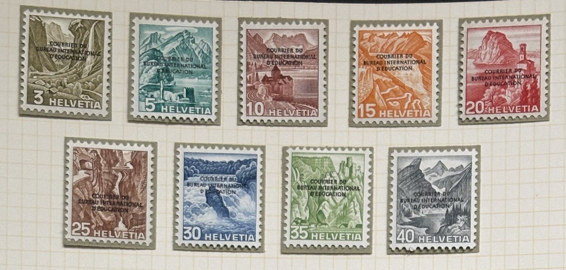 Tous les timbres: LOT SCHWEIZER BRIEFMARKEN – D'occasion à Ostermundigen par Heavenmaus75 1