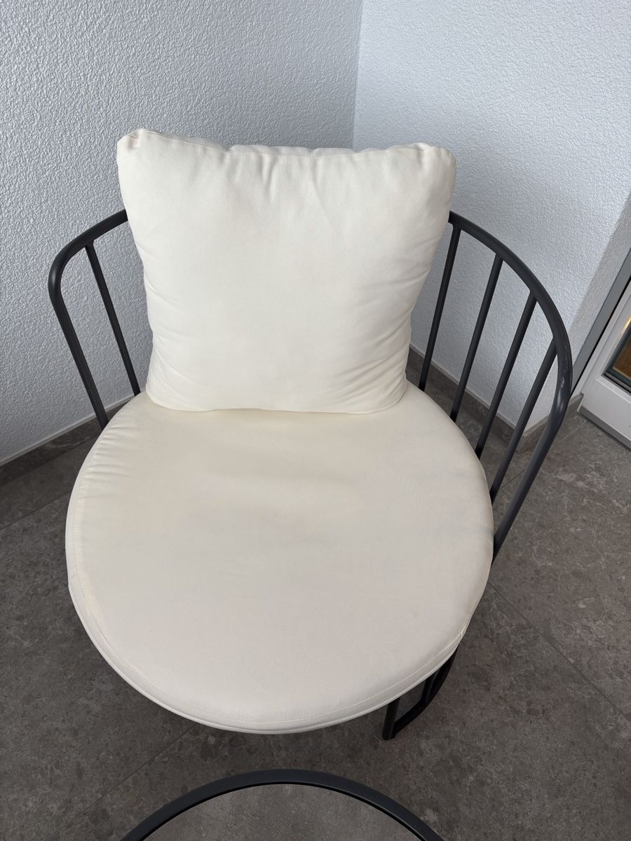 Poltrone: Balkon Lounge Set Giardimo LAB String 2 Stühle + Tisch inkl. – Usato da Dietikon venduto da lir_6b7c 2