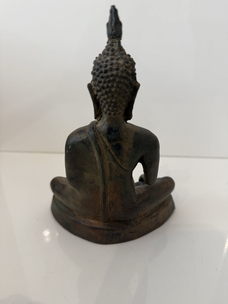 Sculture & Statue: Bouddha Bronze d'Exception - Rare Style Sukhothai – Usato da Vaux-sur-Morges venduto da GothamCity 2