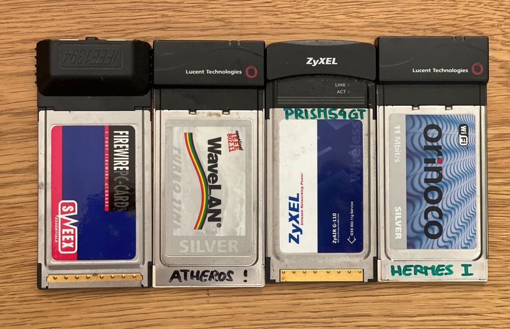 4 PCMCIA Cards: Wi-Fi & Firewire [Retro Computing] (Defekt) in Vevey ...