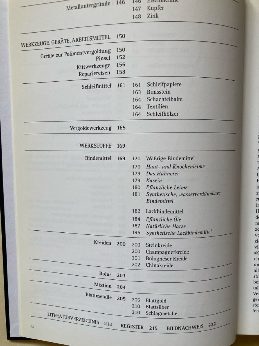 Libri: Fachbuch Vergolden Hans Kellner  – Usato da Zürich venduto da 000rk 3