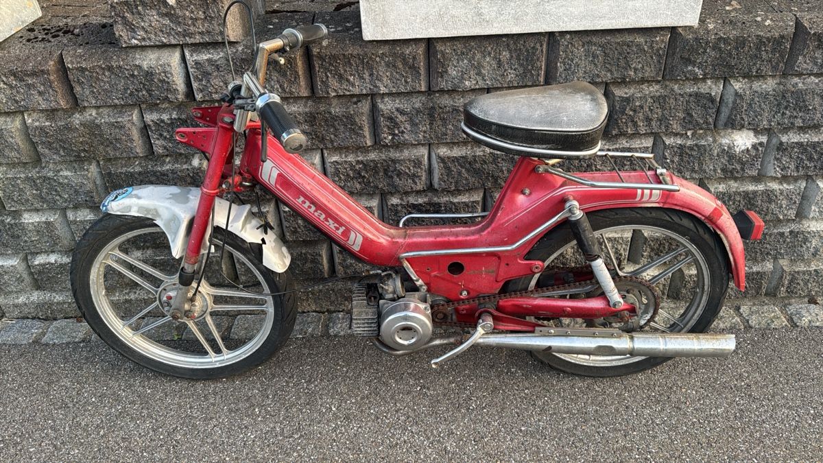 Puch Ciclomotori: Puch Maxi S 7502 E50 Originalfarbe – Usato da Glashütten venduto da Schraubermeisterz