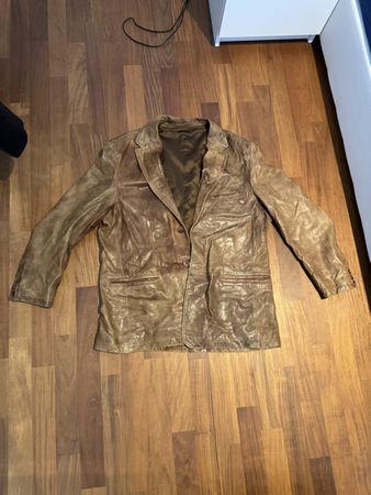 Milestone Herren Leder Jacke, Grösse L, Top Zustand!