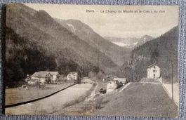 Carte Postale / Le Champ du Moulin et le Creux du Van 1908