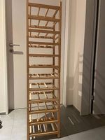 Ikea Weinregal Hutten 36 Flaschen 4x Massivholz