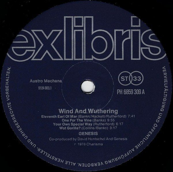 Dischi in vinile: Genesis – Wind & Wuthering – Usato da Brittnau venduto da Zibu 2