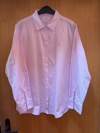 Chemisier rose à rayures
