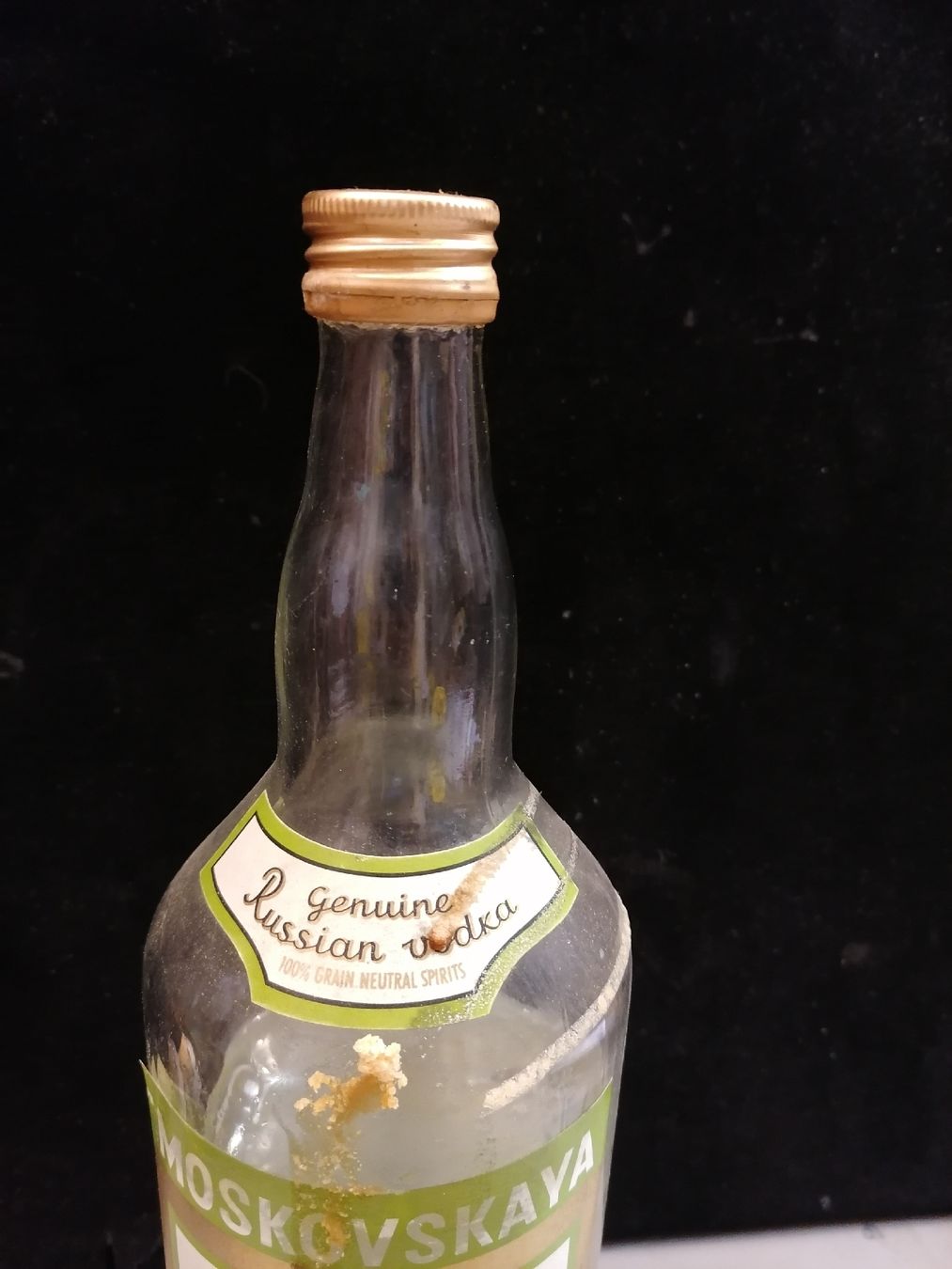 Bevande alcoliche: Vodka Moskovskaya URSS Vintage Collection – Usato da Genève venduto da Leboucheoreilles 1