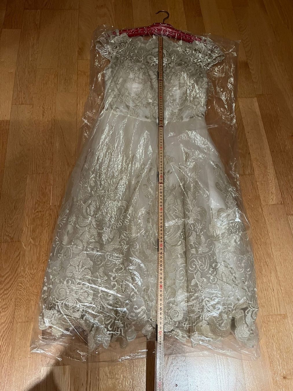 Vestiti: Kleid / Spitzenkleid / Gold / Tüll / Gr. 36 – Nuovo e nell'imballaggio originale da Hünibach venduto da s.leptir 5