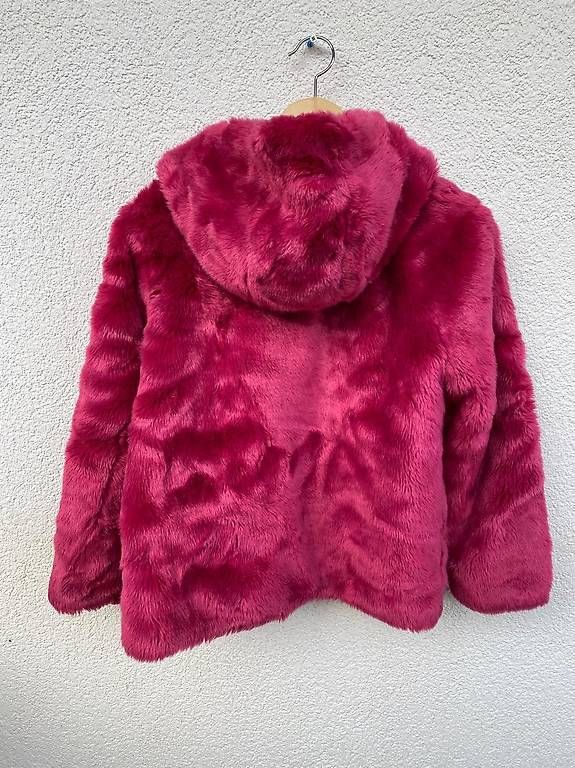 Giacche: Veste rose en fourrure, reversible – Usato da Martigny venduto da luis4