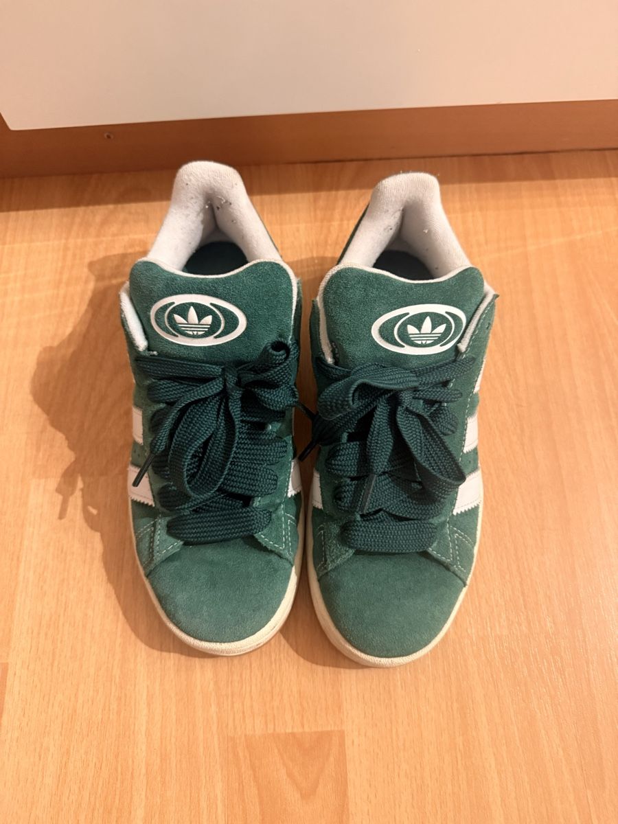 Herrenschuhe: Adidas Campus Sneaker, Grün, Grösse 40 – Neu (gemäss Beschreibung) aus Chur von Pedro.Giesteira 1
