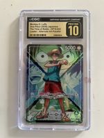 Monkey D. Luffy OP16-022 Leader CGC Pristine 10