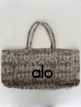 Alo Yoga Shopper / Tote Bag – Grey Tie-Dye