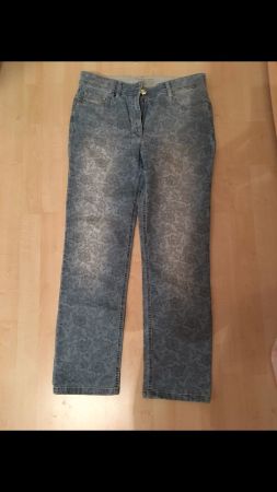 ZERRES DAMEN JEANS-GR.38-BLAU-WIE NEU