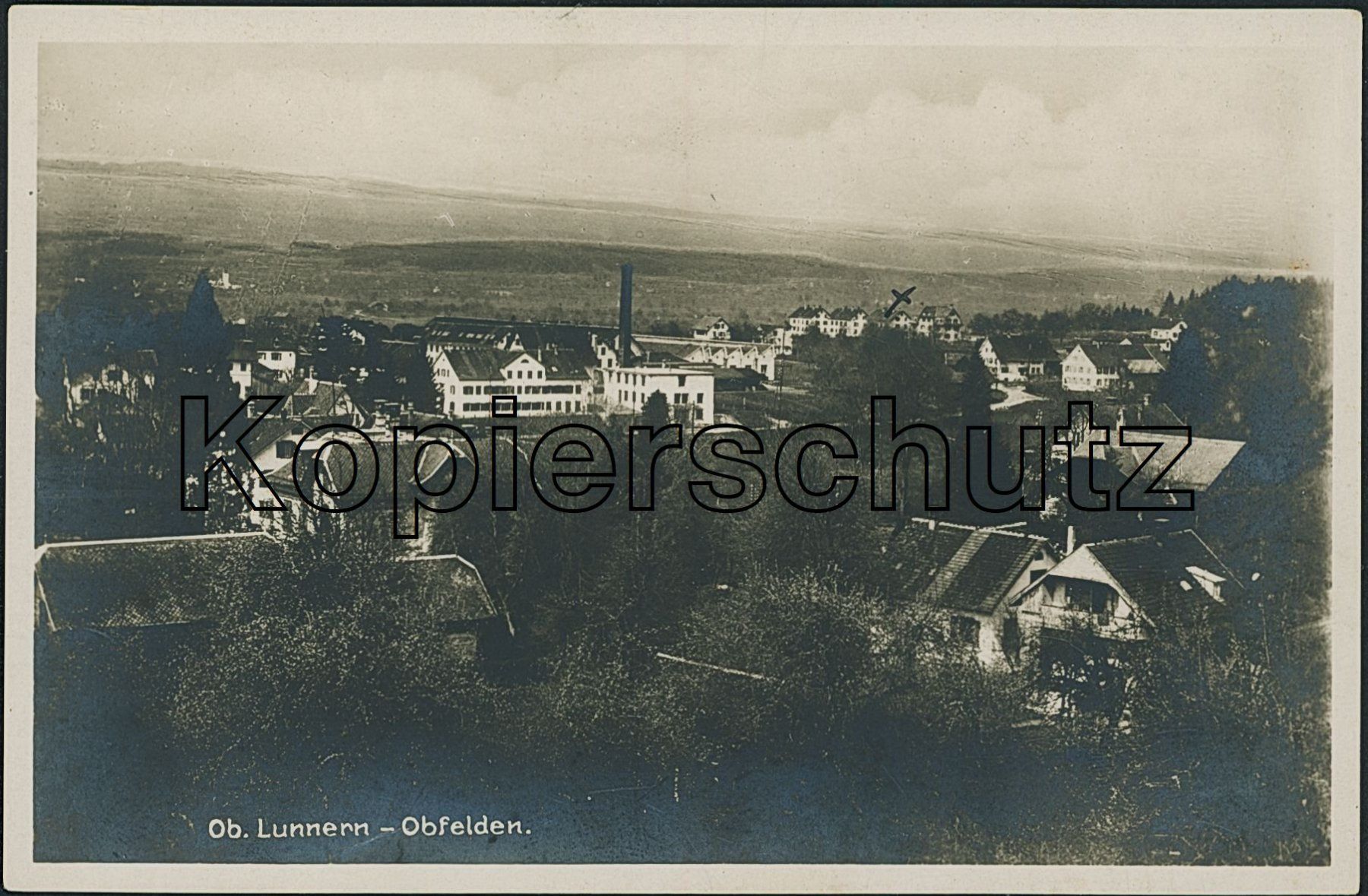 Cartoline postali: ZH Ober Lunnern - Obfelden – Nuovo (secondo la descrizione) da Schindellegi venduto da leecollect