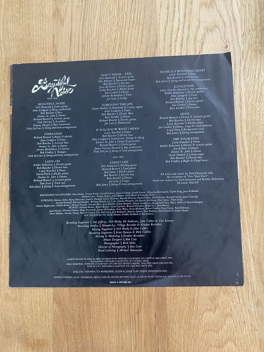 Vinyles: Schallplatte Neil Diamond Beautiful Noise – D'occasion à Dietikon par dindin01 6