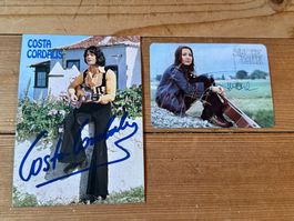 2 Autogramme Originale Costa Cordalis Simone Drexel