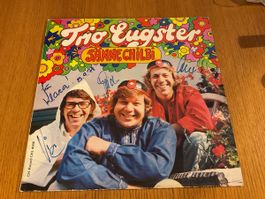 Trio Eugster Schallplatte "Sännechilbi", signiert! Top!