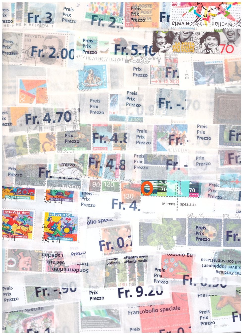 Alle Briefmarken: AUSGABETAG – Gebraucht aus Dübendorf von Piero2 4
