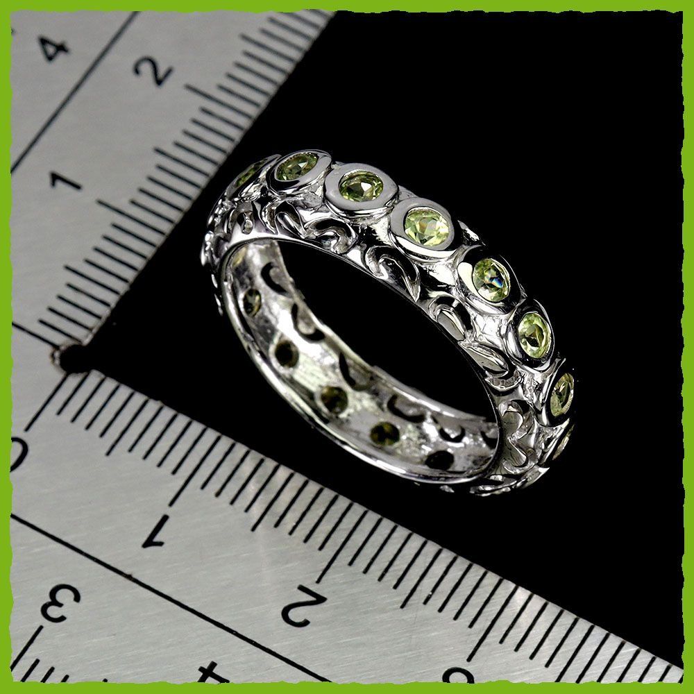 Anelli: Peridot Ring 925 Silber – Nuovo e nell'imballaggio originale da Oberglatt ZH venduto da Goldfee1 2
