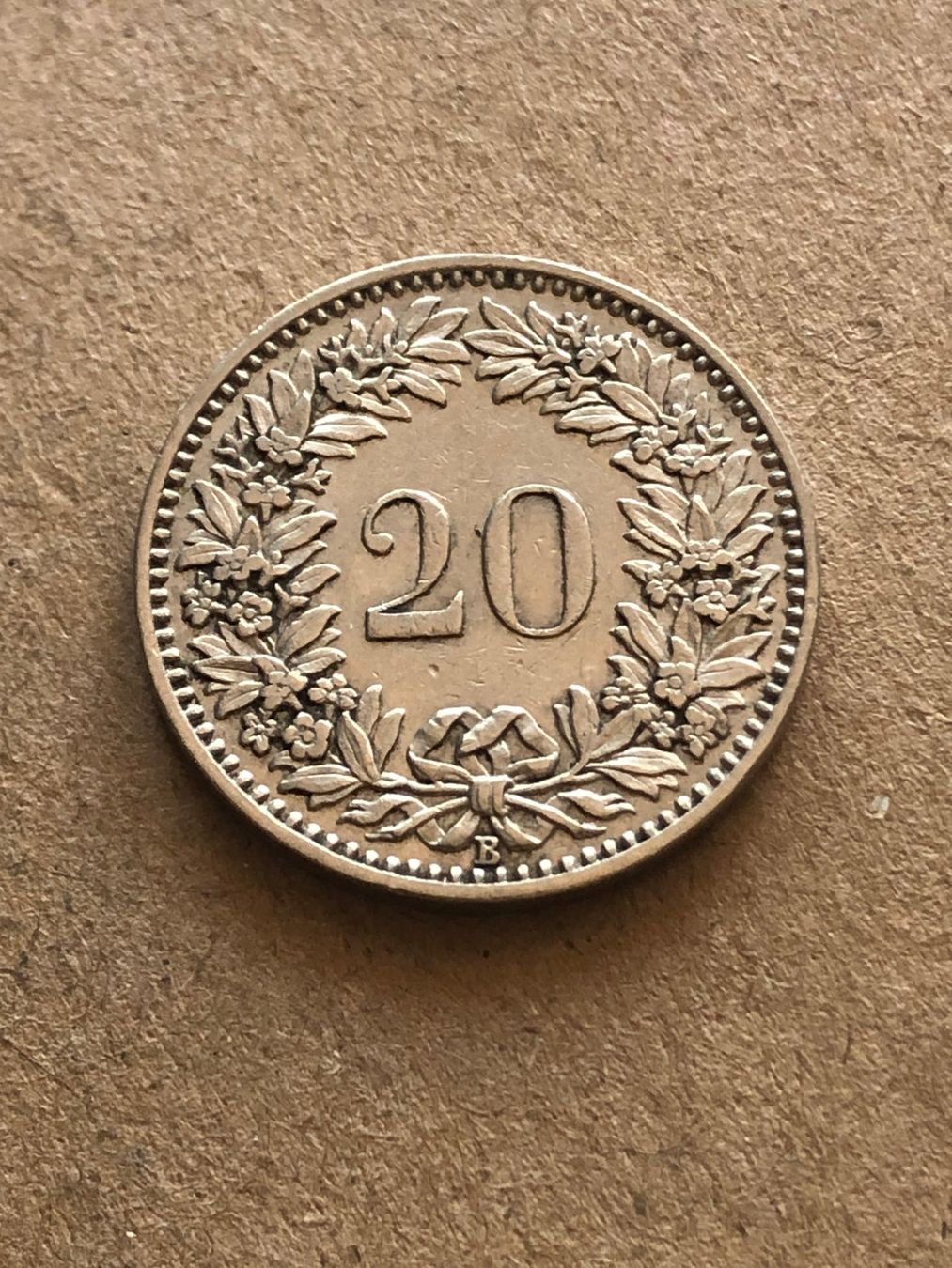 Toutes les monnaies: 20 Rp. 1927 – D'occasion à Schötz par Odpa 1